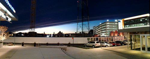 Cold front at night over Merrifield