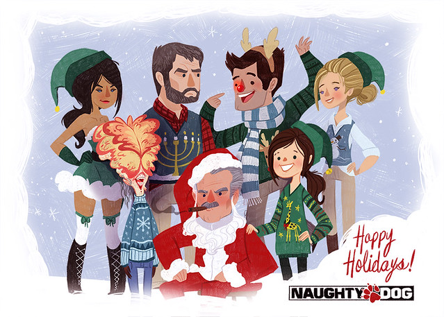 Happy Holidays from Naughty Dog