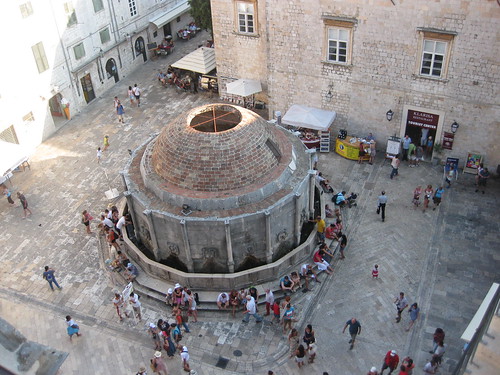 View from the top (Onofrio's Fountain), Dubrovnik