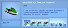 Aqua-Sled the Personal Watercraft