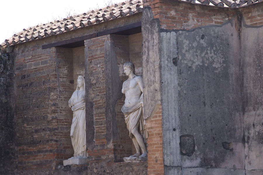 Pompei. Italy. August. 2013