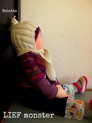 Custom knit Pixie hat