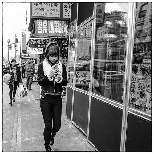 in Chinatown by ifotog, Queen of Manhattan Street Photography