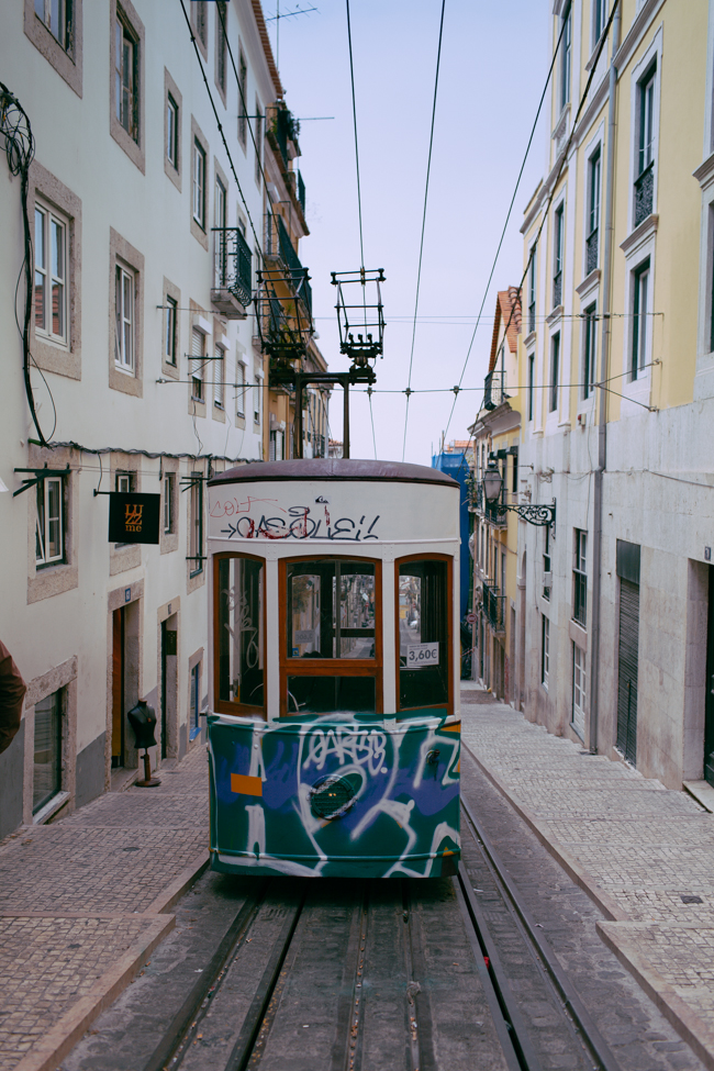 Lisbon tram streetcar