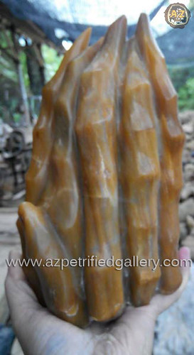Agate Fossil Wood Bamboo Style by AZGallery