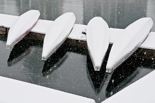 Snow Dragon Boats by petetaylor