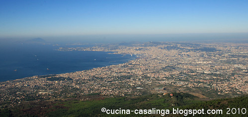 Vesuv Neapel Sicht