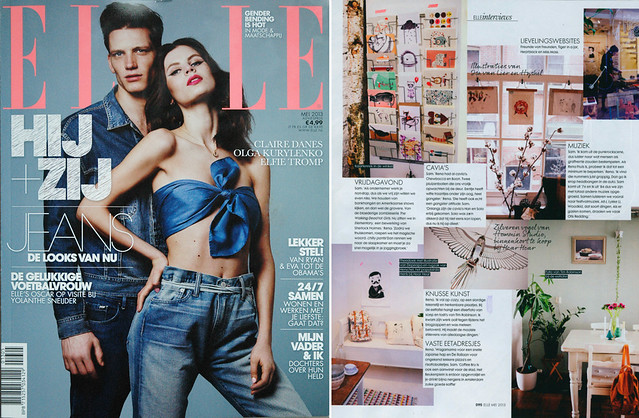 Depeapa in Elle magazine (Holland)