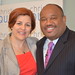 City Council Speaker Christine Quinn and Dominic Carter