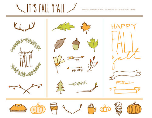 fall-y'all-png-files