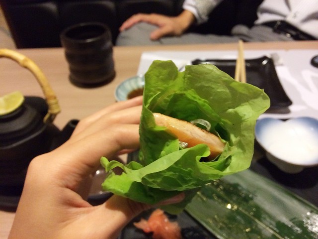 Salmon Belly Roll, Omakase @ Sushi Kuu