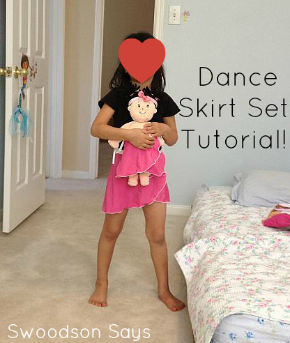 Girl and Doll Dance Skirt Set - Swoodson Says