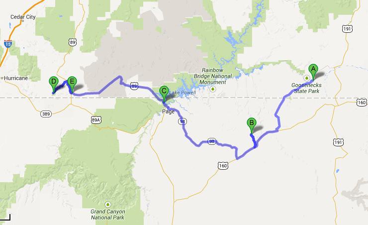 Miércoles Día 17 de Julio: Mexican Hat - Lake Powell - Kanab - 25 días por los parques nacionales del Oeste de USA: un Road Trip de 10500 kms (1)