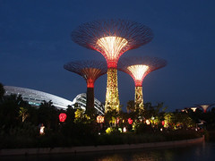 2013-09 An evening at Gardens by the Bay 夜遊新加坡滨海湾