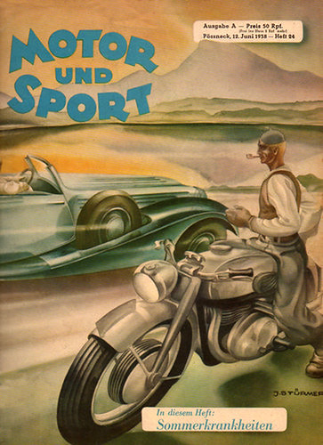 1938 Motor Und Sport Magazine by bullittmcqueen