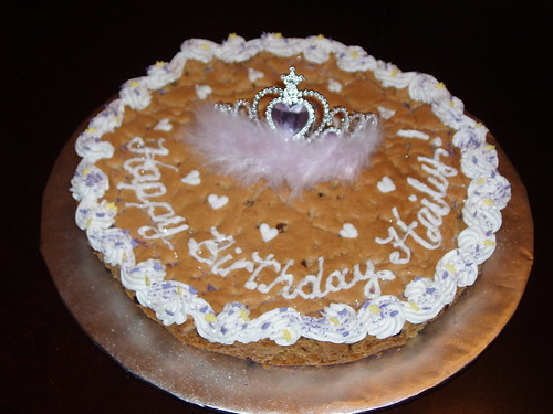 Birthday Tiara Cookie Cake