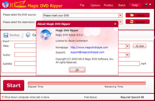 Magic DVD Ripper v8.0.0