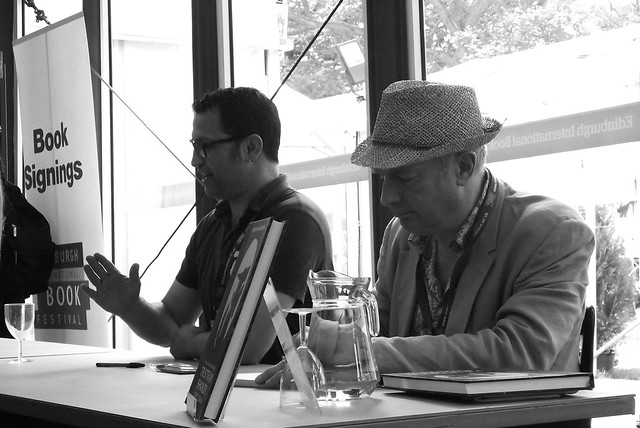 Edinburgh Book Festival 2013 - Rob Davis & Martin Rowson 02