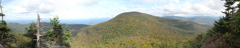 View south along the Escarpment