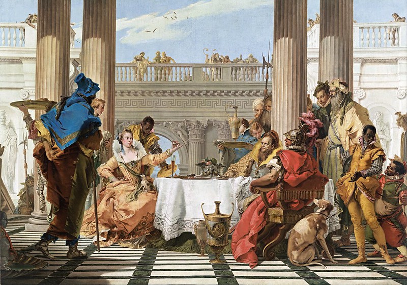 Giambattista Tiepolo - The Banquet of Cleopatra (c.1743)