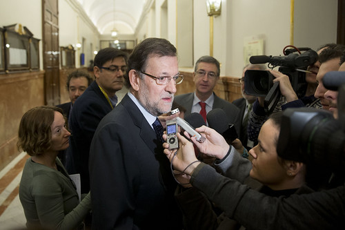 Rajoy asiste a la sesión de control al Gobierno en el Congreso (20/11/2013)