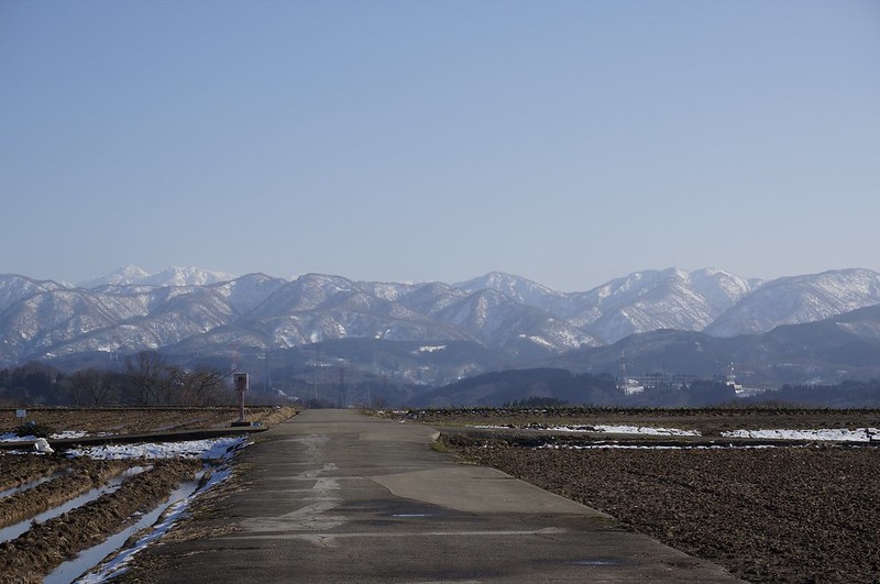 Hakusan Mt, from Tawara