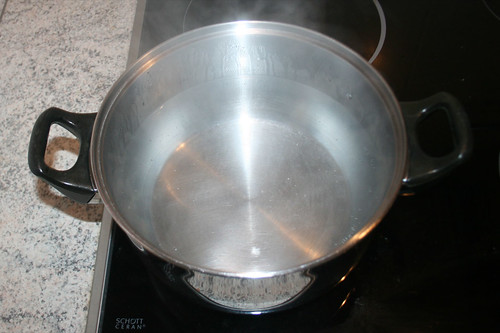 10 - Wasser aufsetzen / Heat up water