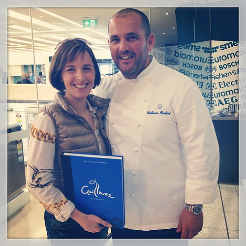 Oh you know, just hanging out w Guillaume Brahimi ;D such a lovely man! #samsungkitchen