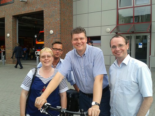 Sommertour durch Harburg mit dem Vorsitzenden der SPD Bürgerschaftsfraktion Dr. Andreas Dressel