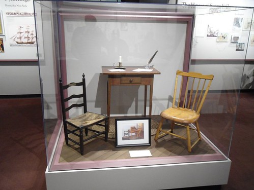Elizabeth Ann Seton's desk and chairs