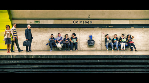 colosseo metro station - rome