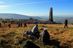 2013 Remembrance Day at Pots and Pans, Saddleworth 2013