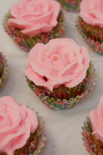 Rose Cupcakes for your sweetheart