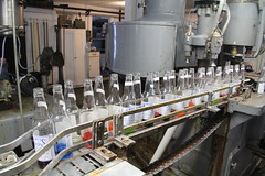 Soda in line for carbonated water treatment