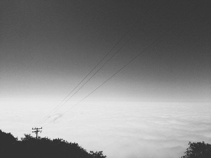 Above the
clouds