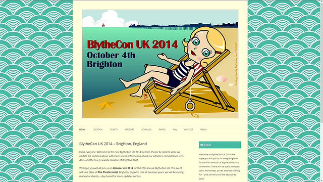 New Site Skin - BlytheCon UK 2014 Brighton
