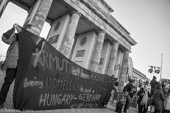 International protest against the criminalization of homelessness