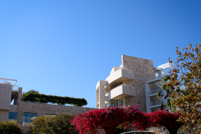 The Getty Center museum, Los Angeles by Morning by Foley