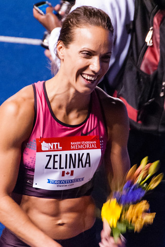 Jessica Zelinka @ the Toronto Track and Field Games - #163/365 by PJMixer