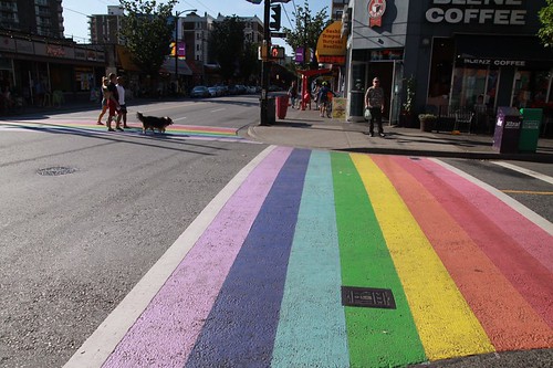 Rainbow Crossing @ Davie St.