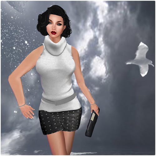 Dot-be dress Linde leather 2(wear me) by Orelana resident