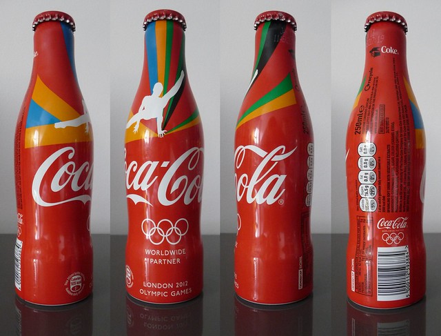 Coca Cola Olympic and Paralympic Games 2012 United-Kingdom Coke aluminium bottle