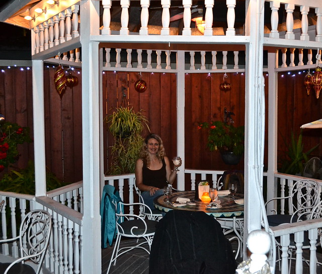 outdoor seating at raintree st augustine florida 