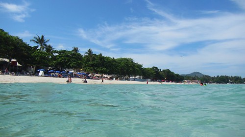 Koh Samui Chaweng Beach - center チャウエンビーチ