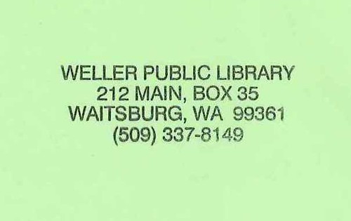 Weller Public Library (Waitsburg)