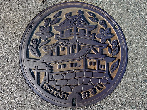 Kakegawa Shizuoka , manhole cover （静岡県掛川市のマンホール）