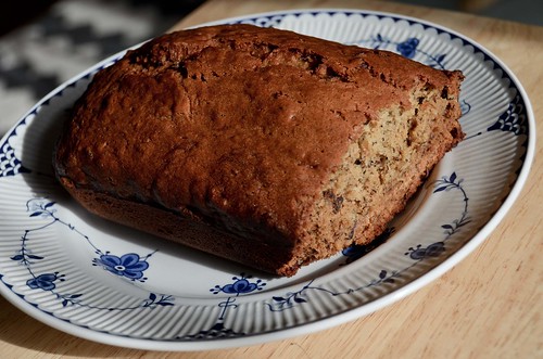 One Bowl Banana Bread with Cacao Nibs