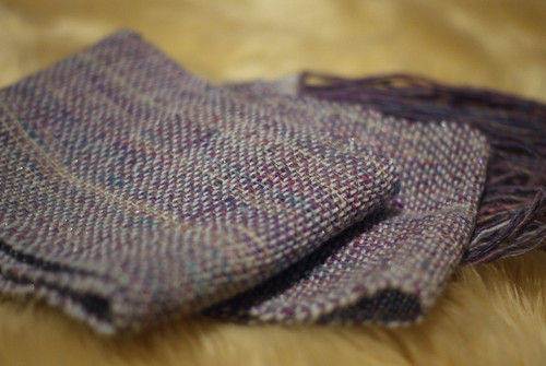 Another scarf, not yet washed