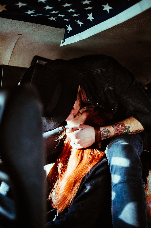 Le Love Blog True Love Never Disappears Photo Couple Kissing In Car Van Untitled by Emmanuel Rosario, on Flickr