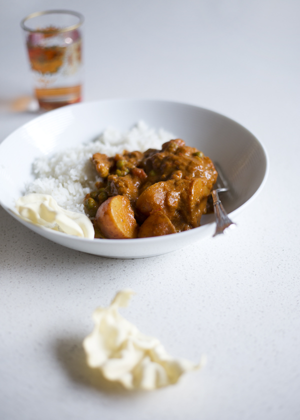 The Gluten Free Scallywag_Simple Chicken 
Curry